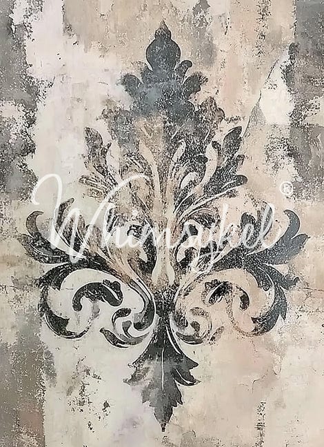 TIMEWORN ELEGANCE | Large Decoupage Tissue Paper for Furniture