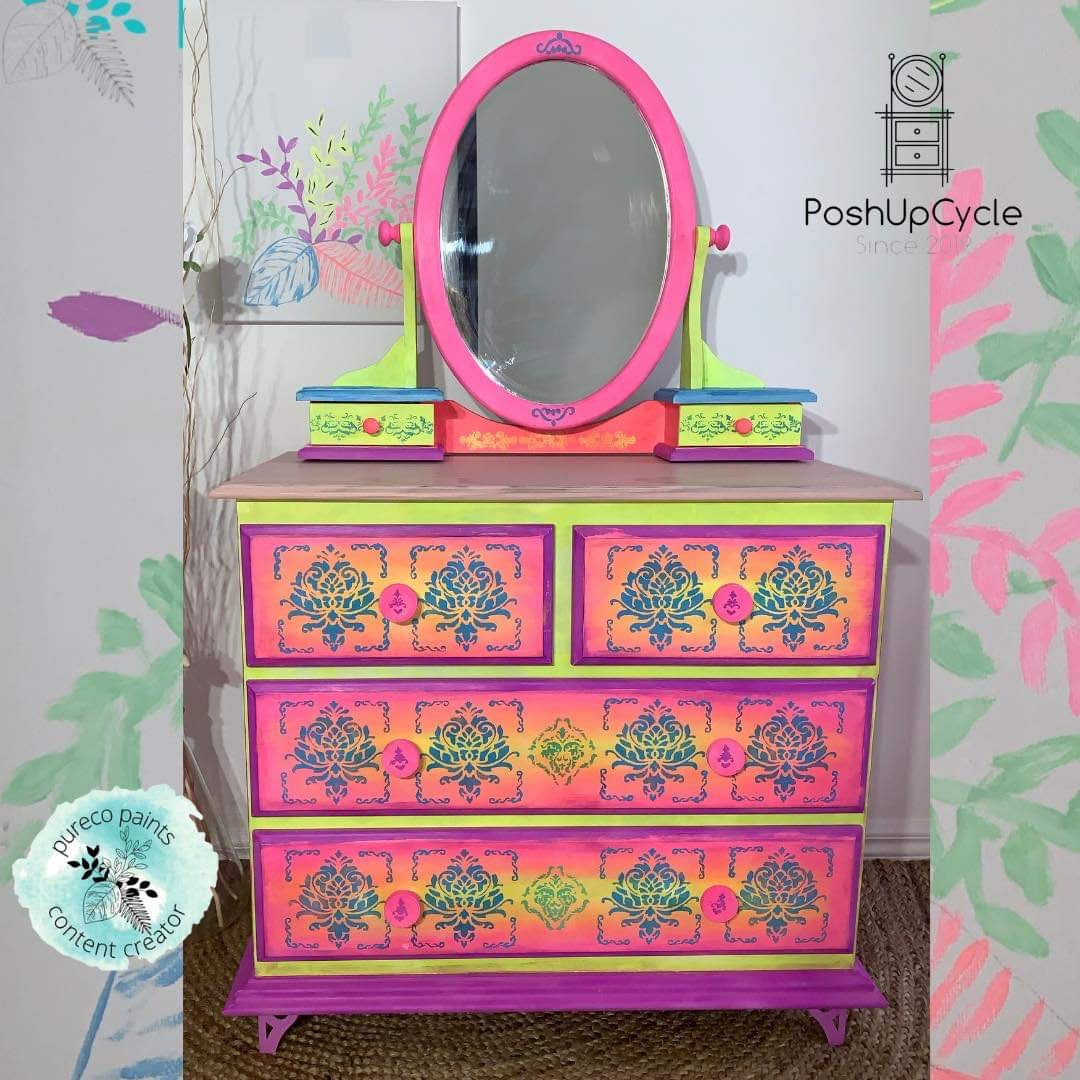 Neon Yellow - Zesty - Chalk Finish 8.45 floz